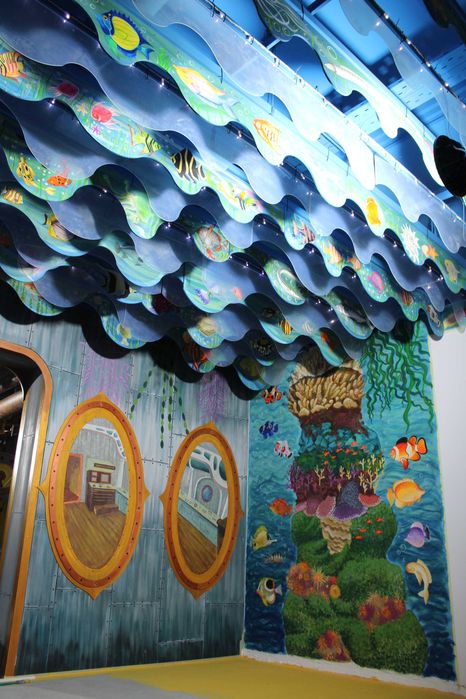 Pictura pe perete, mobilier, obiecte