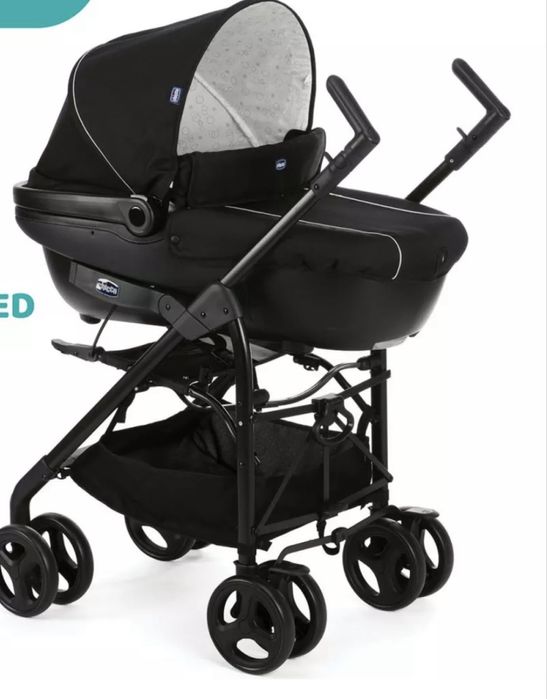Carucior 3 in 1 Chicco Trio Sprint Negru