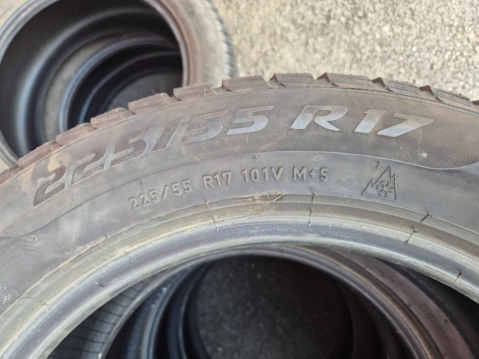 4 Anvelope M+S - 225/55/17 - PIRELLI - Stare F BUNA - DOT 2019 ! SUPER PRET !!