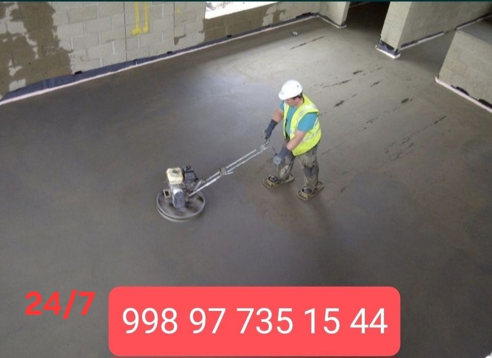 Шлифовка. Стаяжка. Мазаика. Миксер.