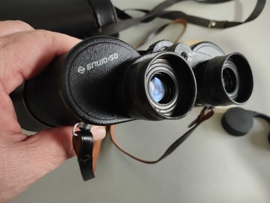 ТОП Съветски Бинокъл БПЦ 10 х 50 --TENTO--MADE IN СССР