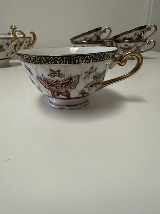 Serviciu ceai Japan - 1950 (Gheisha 18K)