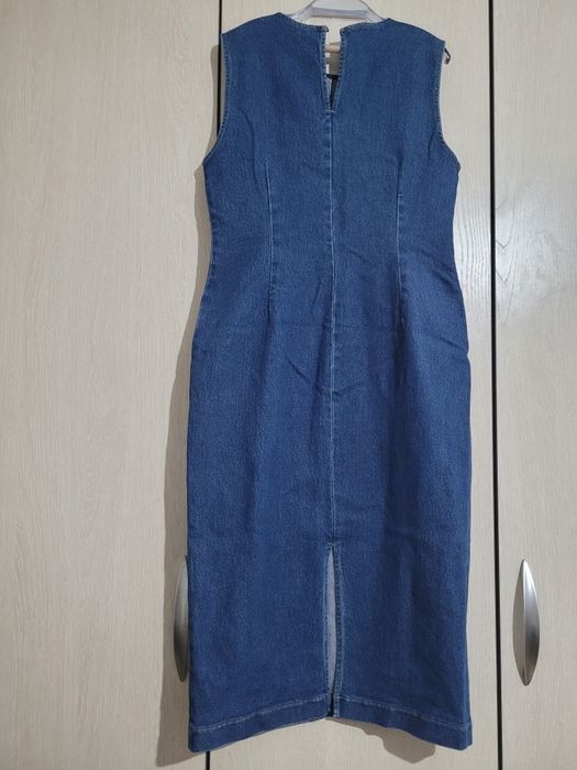 Джинсовое платье