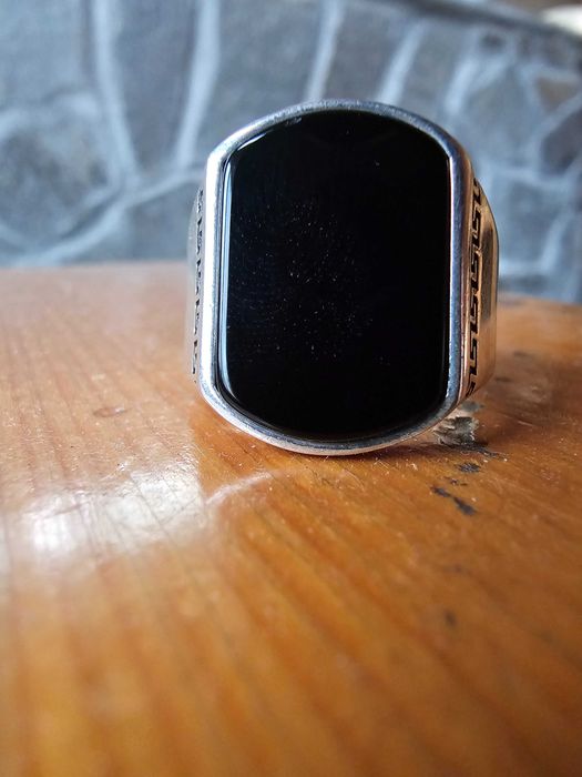 Мъжки Сребърен Пръстен