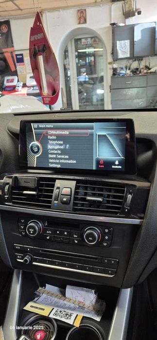 Navigatie Android Carplay BMW X3 X4 Waze YouTube GPS BT