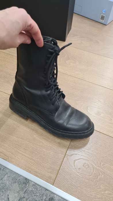 Кожанные женские ботинки