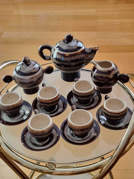 Сервиз керамический, кофейный, раритет