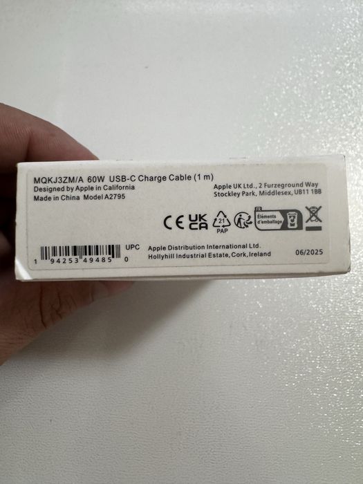 Cablu iphone  cu mufa C