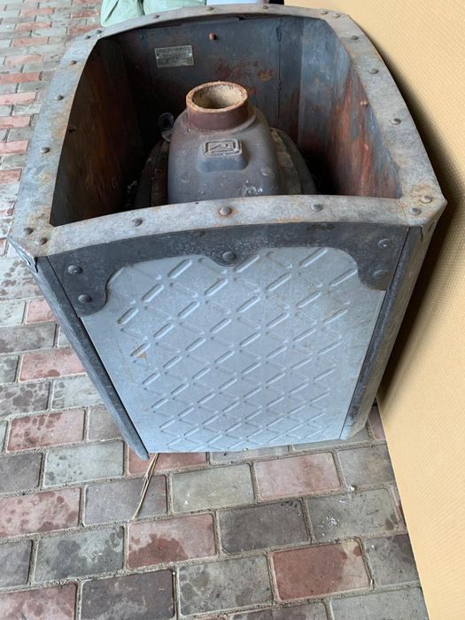 Банная печь напольная