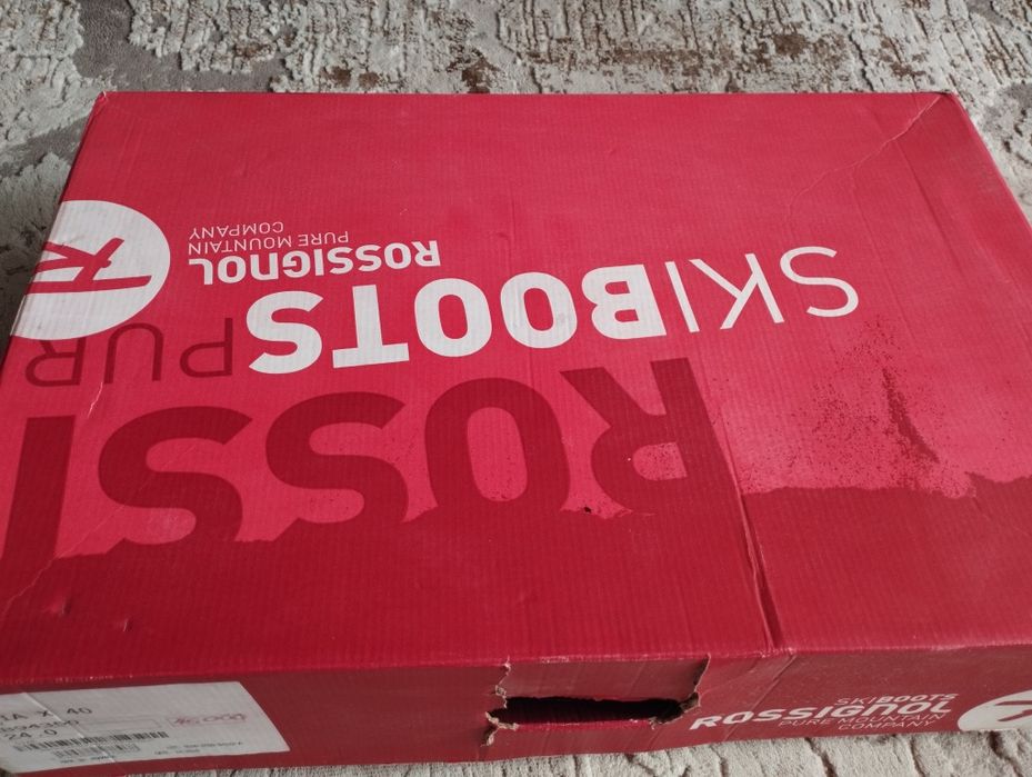 Лыжные ботинки новые