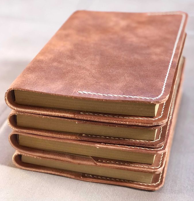 Кожен тефтер, естествена кожа