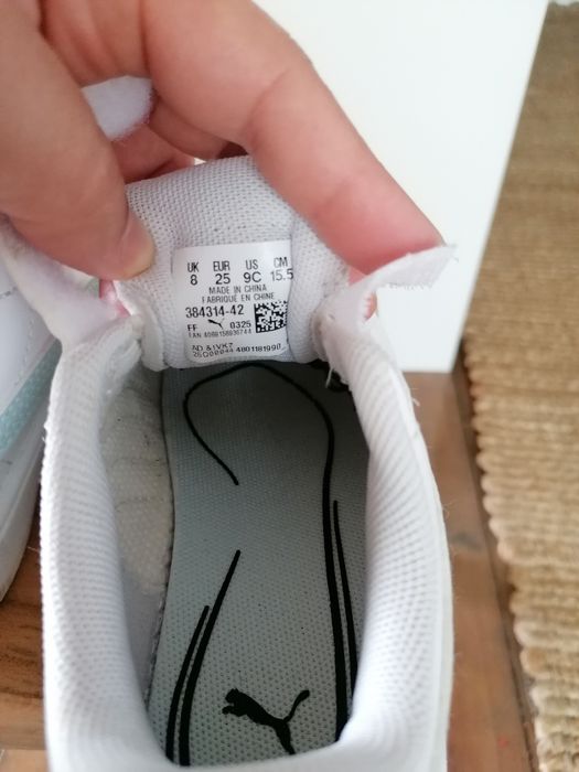 Маратонки Puma и Adidas