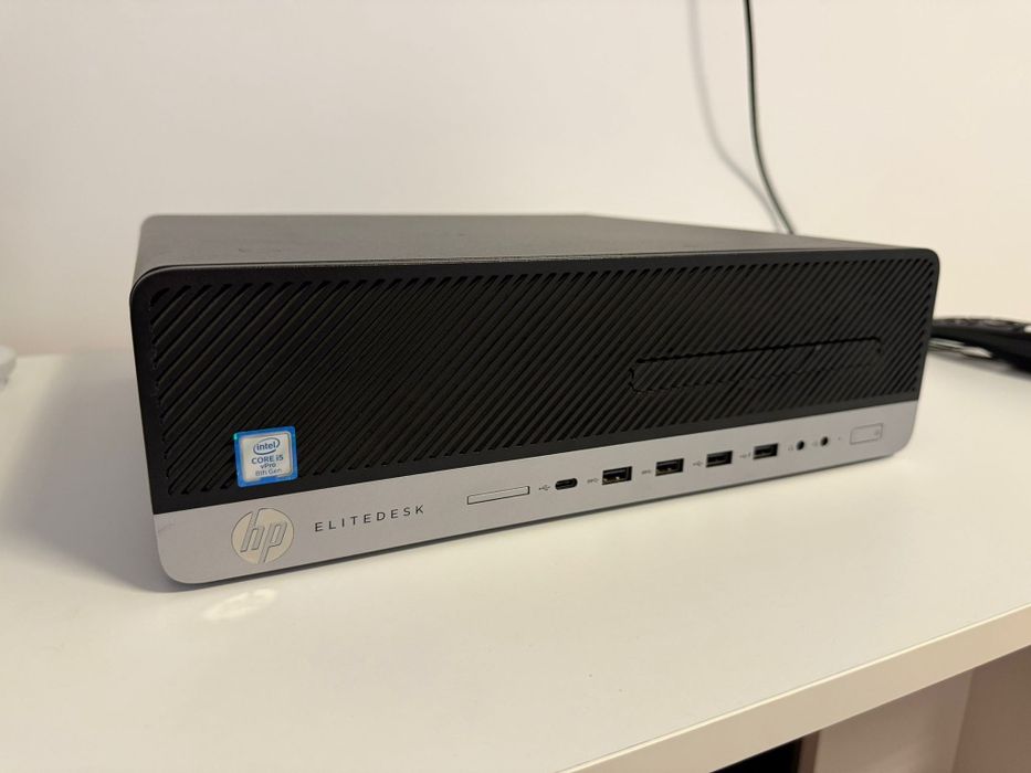 HP EliteDesk 800 G4 SF  i5-8500T , 20GB RAM ,fara HDD