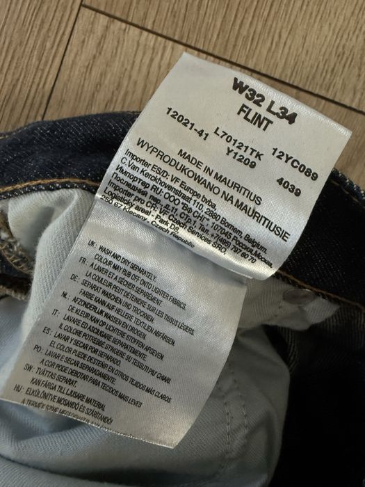 Blugi LEE Jeans Flint Albastru Barbati | Marime 32 x 34 (Talie 86 cm)