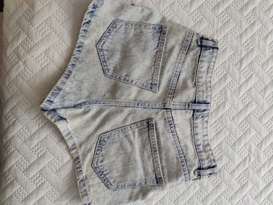 Pantaloni blugi scurți fete XS