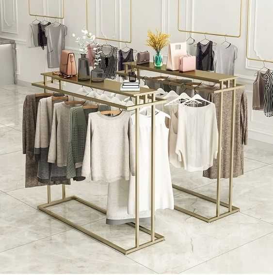 Рейлы, стеллажи, вешала для одежды