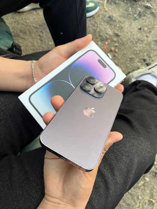 Айфон 14 про фиолетовый цвет