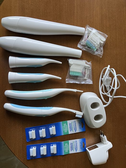 ULTRASONEX Електрически четки за зъби НЕИЗПОЛЗВАНИ