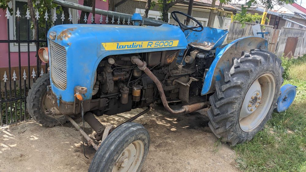 Tractor și freză+plug