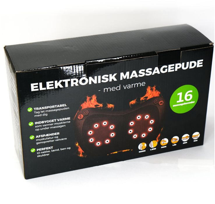 Массажная подушка Relax Line 16 роликов