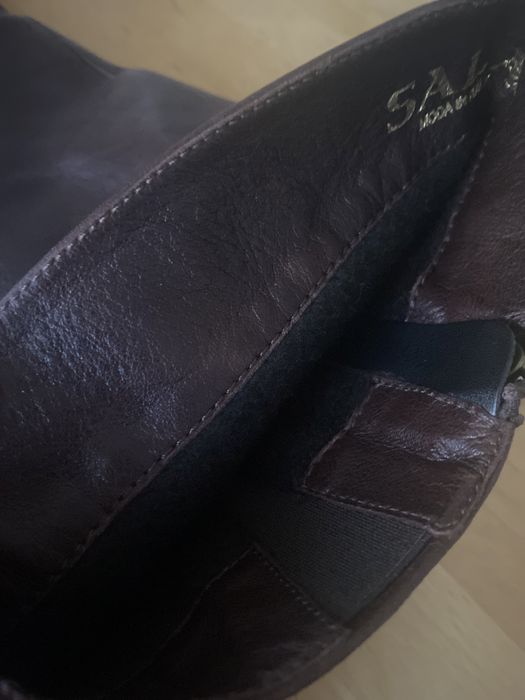 Кожени ботуши, #37, кафяви