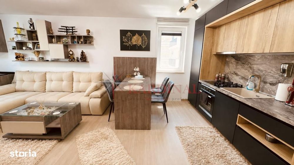 Apartament 2 camere mobilat utilat -Urban Plaza- Parcare subterana