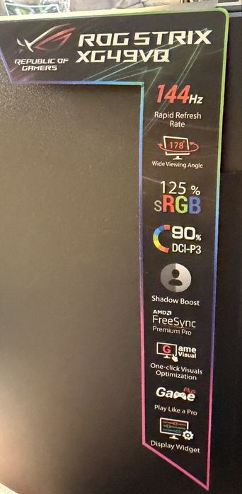 Момитор ROG STRIX XG49VQ