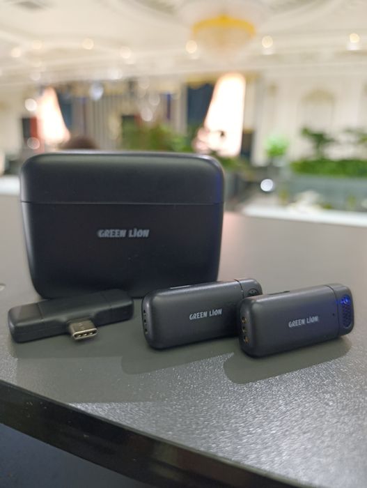Green Lion mikrafon yangi