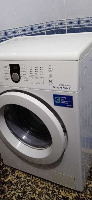 Срочно продается стиральная машина самсунг даймонд