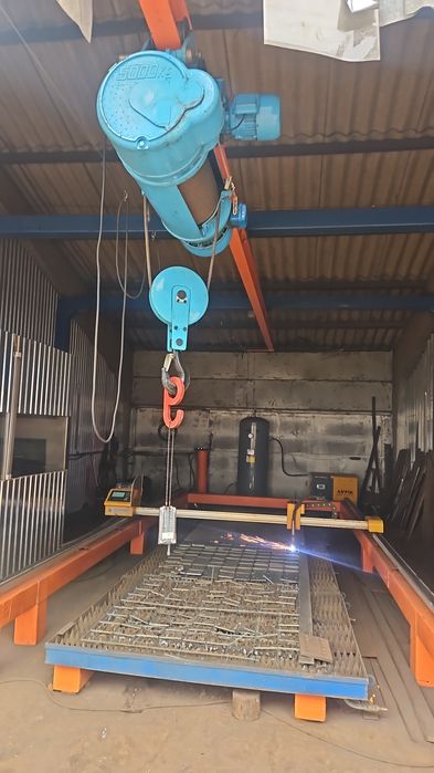 Плазморез.  Сварочные работы.