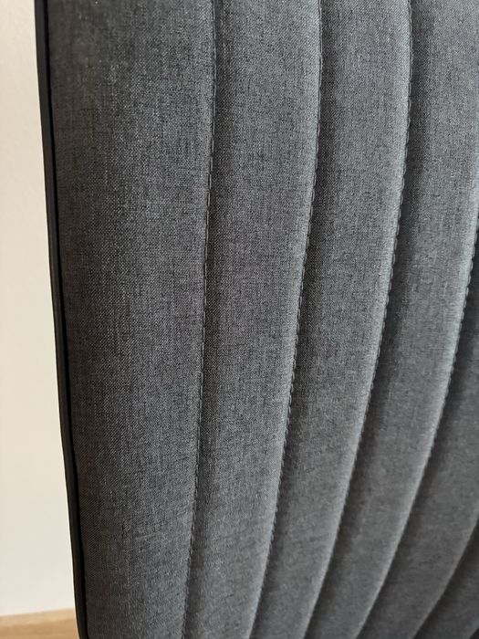 Кухненски стол 1 брой (текстил + кожа)