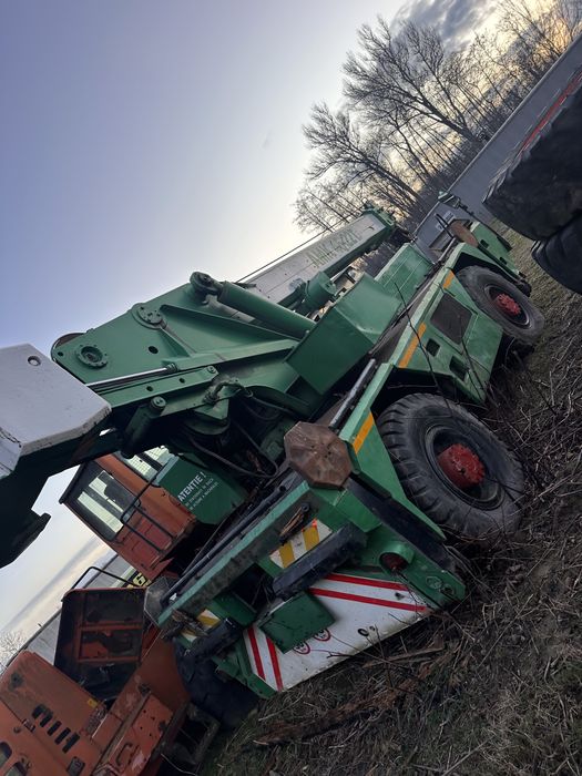 Punti,motor,braț,troliu hidraulic automacara 4x4 gottwald