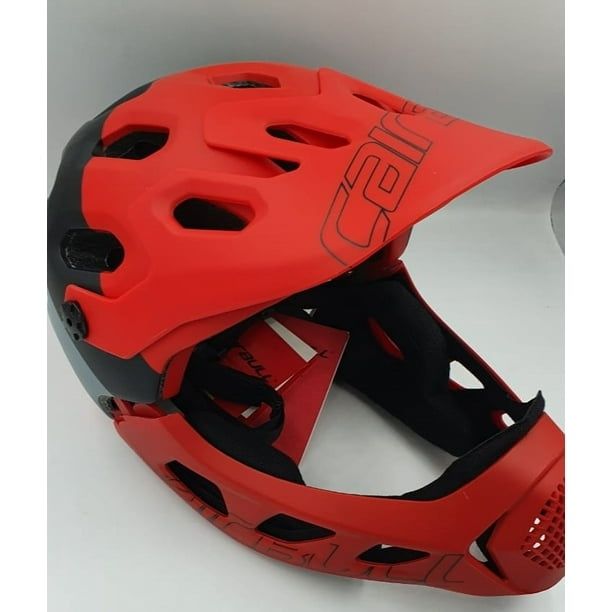 Casca fullface MTB,  M/L 58-62 cm
Cască CairBull cu protecție pentru b