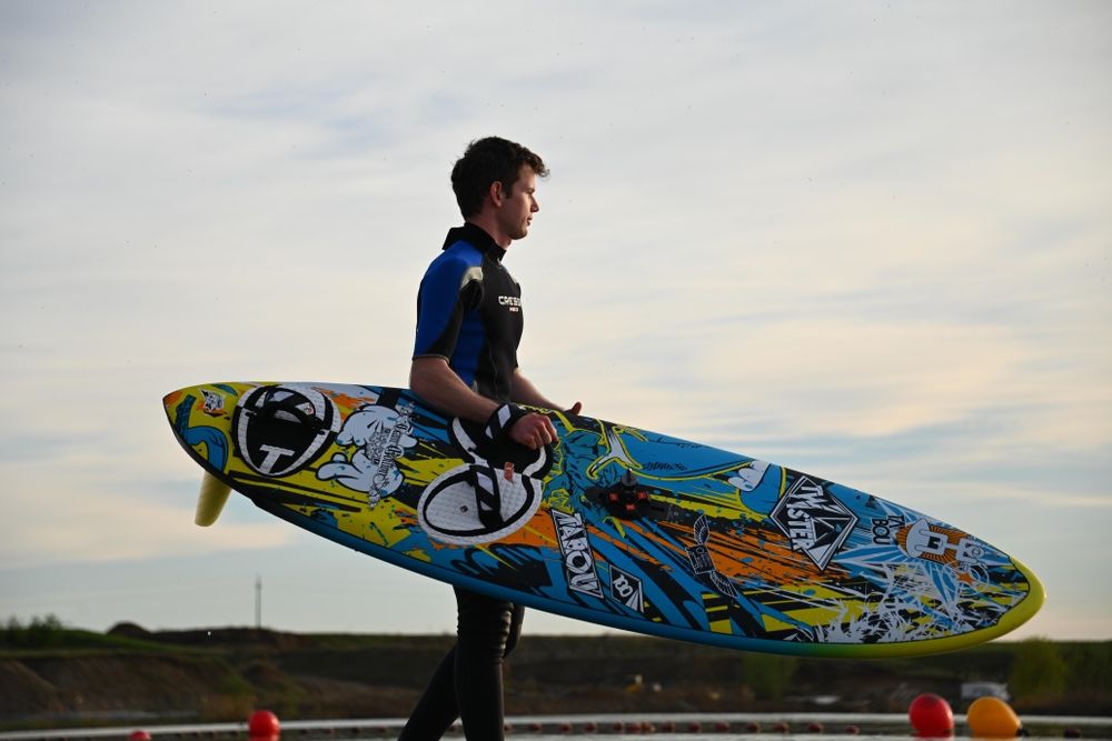 Tabou Twister 100L windsurf board 2015 Freestyle + husă + fină T-Lab