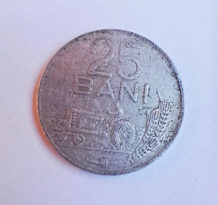 Moneda 25 bani Romania 1982