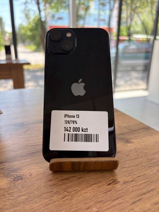 iPhone 13•128GB/78%Black Айфон 13•128гб/78%Қара