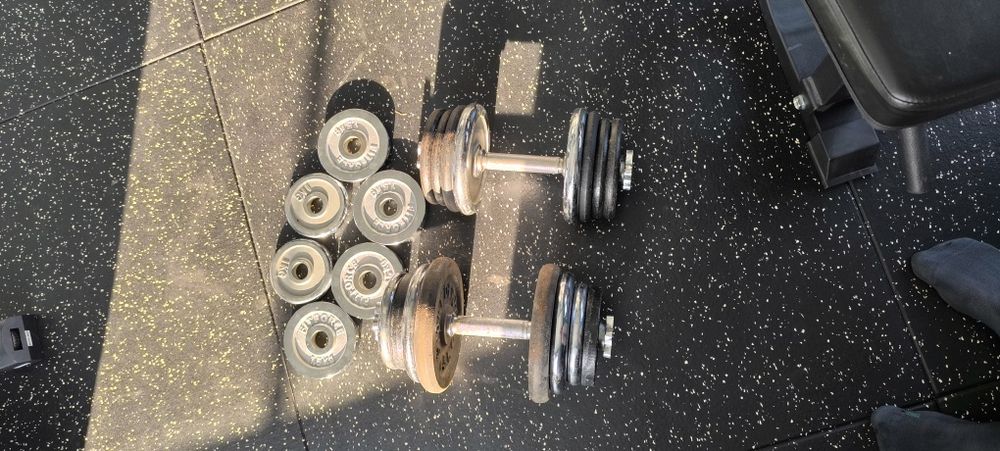 Дъмбел,  гири 55кг