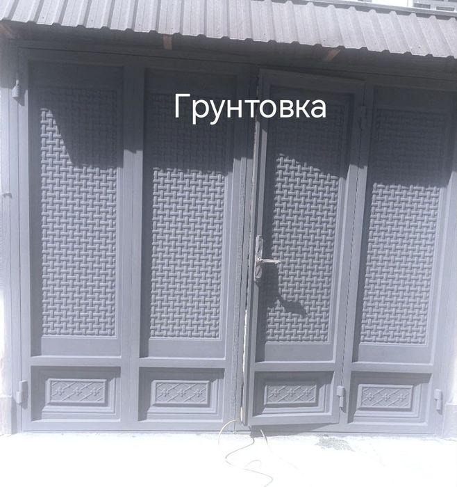 Покраска ворот ремонт ворот
