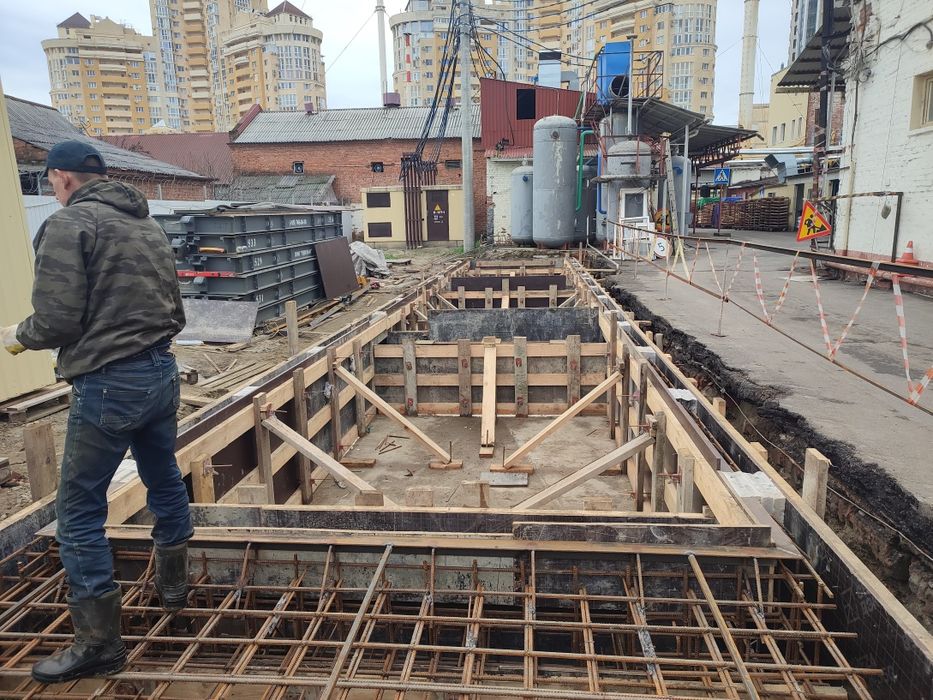 Заливка бетона, бетон куйиш ишлари