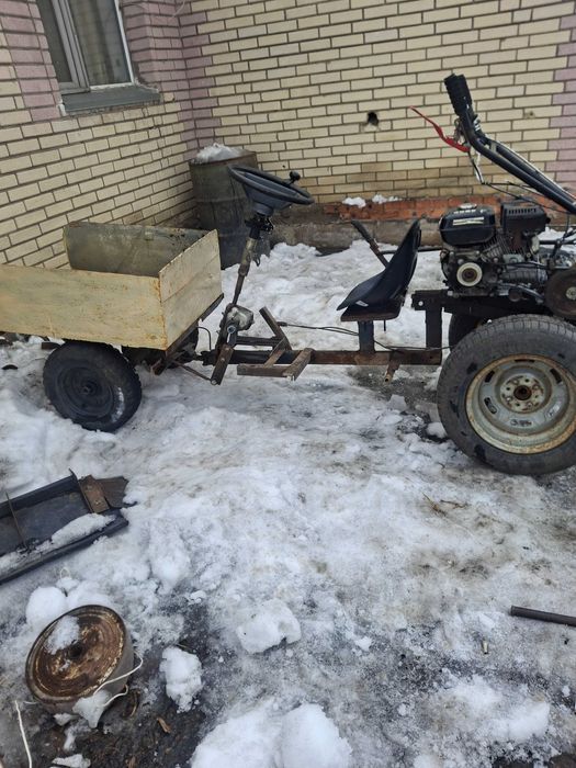 Минитрактор мотоблок