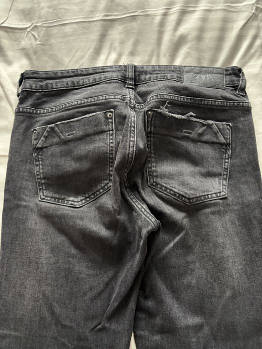 Jeans negri Zara, marimea 36