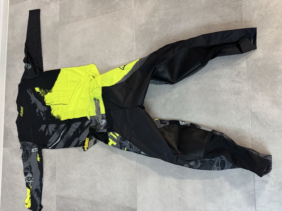 Combo combinezon atv moto enduro motocross bluza si pantalon