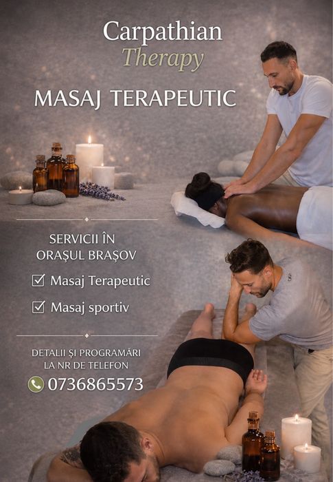 Spune stop durerii. Masaj terapeutic in Brasov