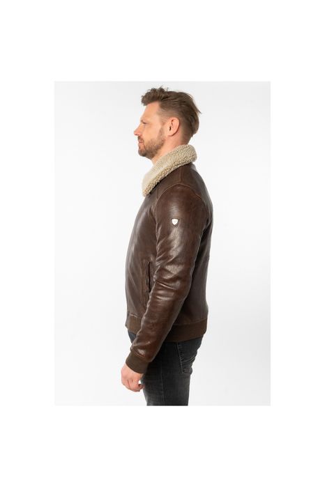 Geaca de Piele Barbati Mauritius Maro MMBrovig