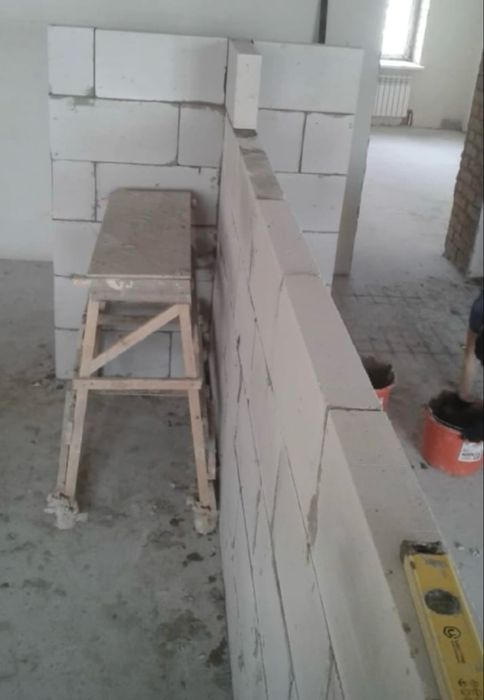 Город АКТОБЕ, Услуга каменщика, перегородки