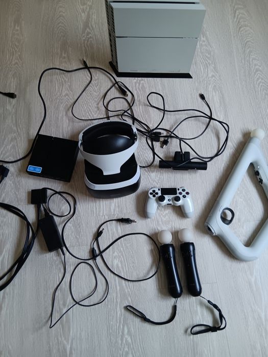 ps4 playstation 4 cu psvr playstation vr si motion move controller si aim controller si jo