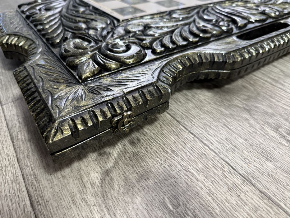 Нарды-шахматы ручной работы