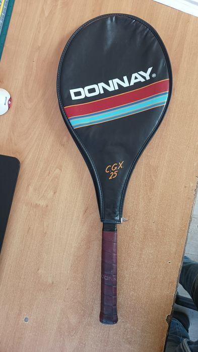 Raquette De Tennis Donnay King's Cup - Manche 4 1/2 - Modèle Vintage Pour Joueur Exigeant