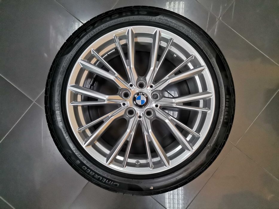 Нови К-т 18" Джанти BMW Style 796 Гуми Датчици БМВ 3 G20 G21 4 G22 G23