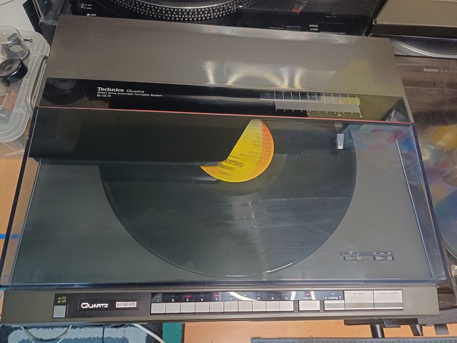 Technics SL QL15 Quartz Program pick_up direct drive tangential